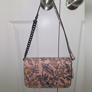 Steve Madden Pink Floral Crossbody And Wallet Set